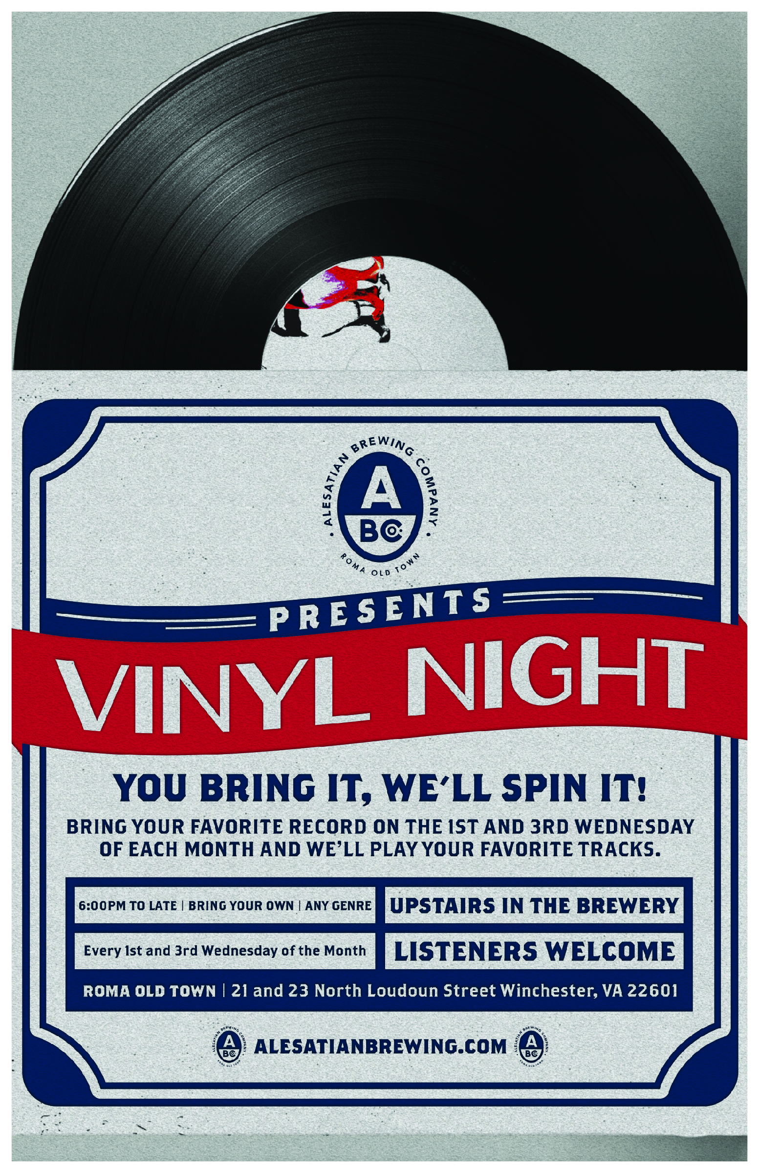 Vinyl Night poster